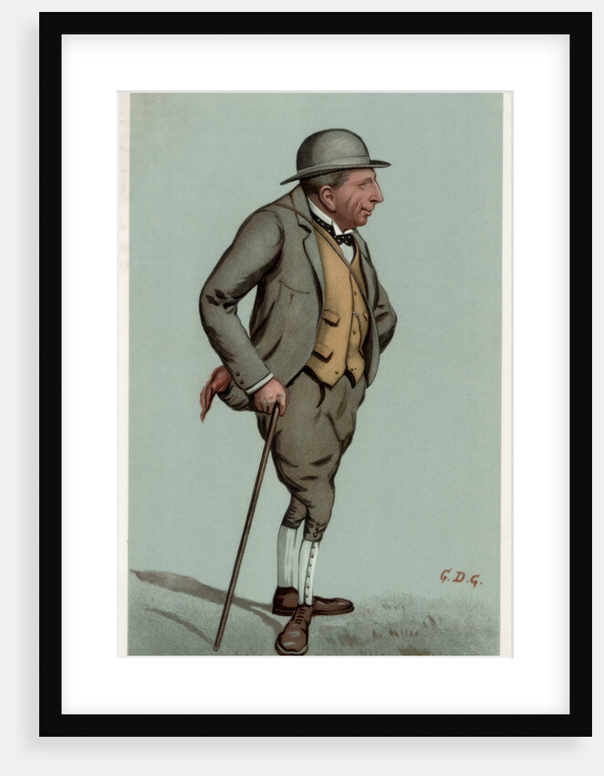 'Charlie', Captain Charles Harold Longfield Beatty DSO, British racehorse trainer by GDG
