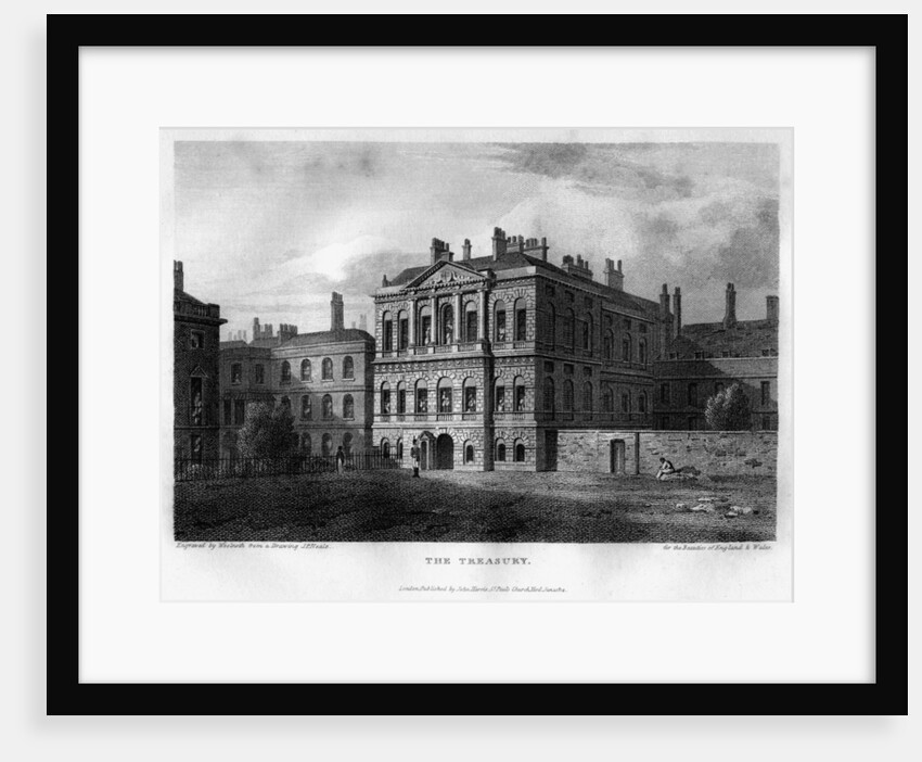 The Treasury, Westminster, London by Woolnoth