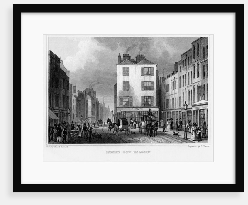 Middle Row, Holborn, London by Thomas Barber