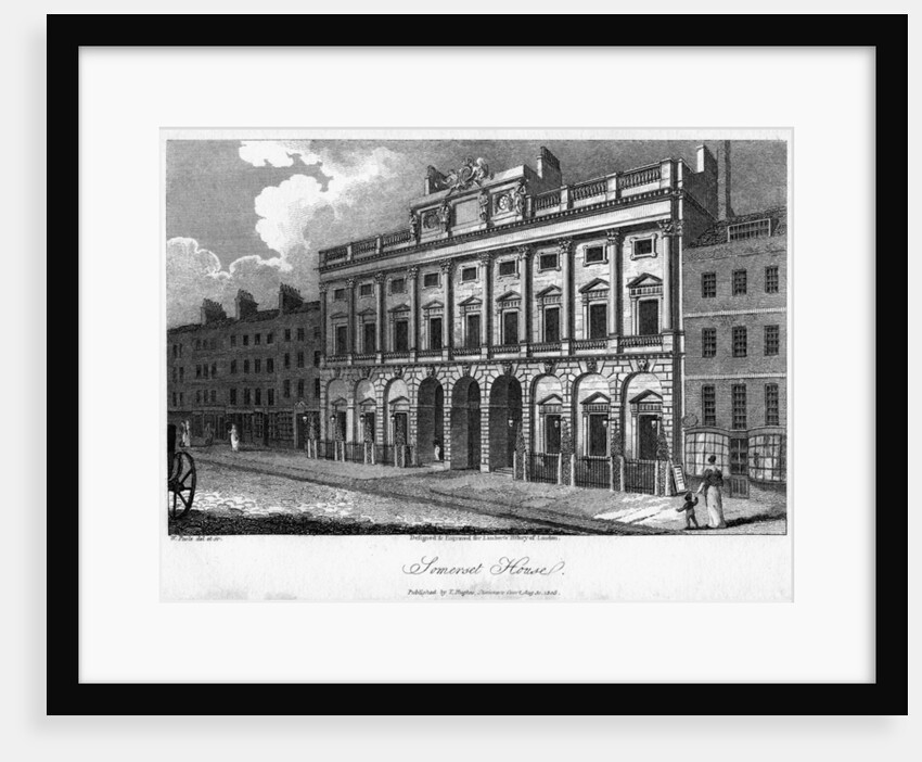 Somerset House, Westminster, London by W Poole