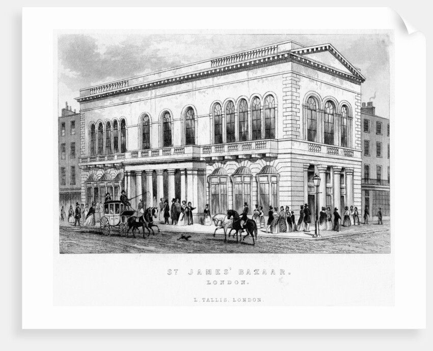 St James's Bazaar, Westminster, London by Anonymous