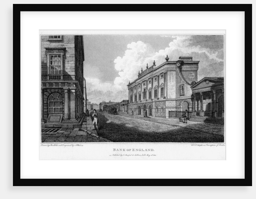 Bank of England, City of London by A Warren