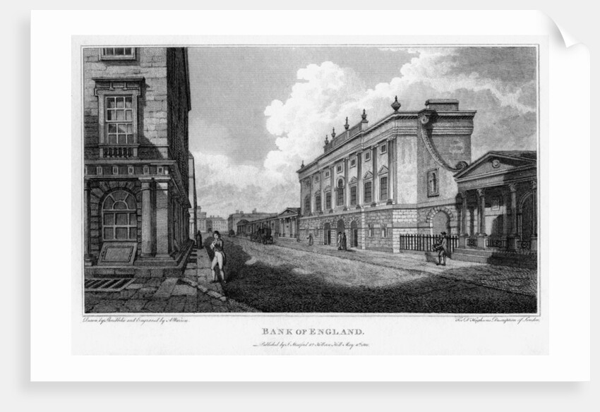 Bank of England, City of London by A Warren