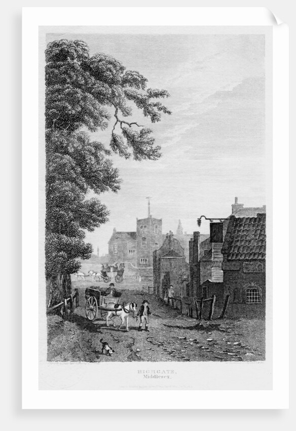 Highgate, London by J Shury