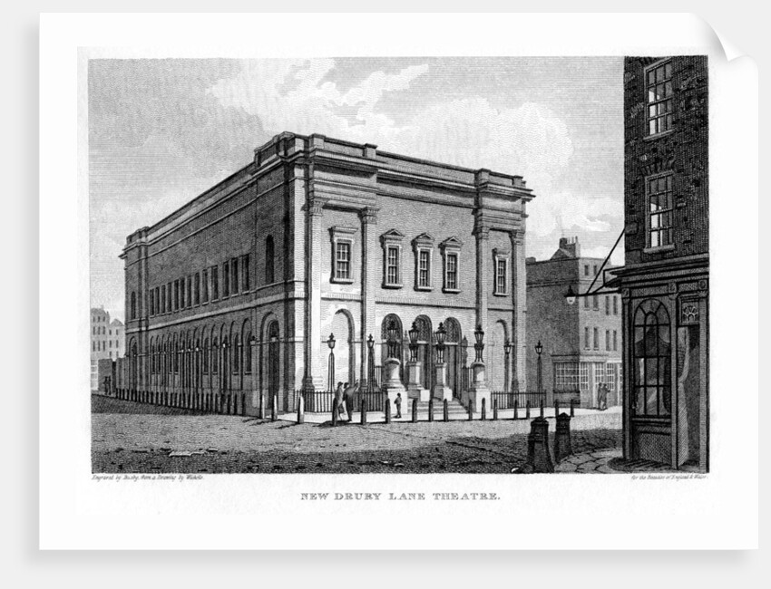 New Drury Lane Theatre, Westminster, London by Busby