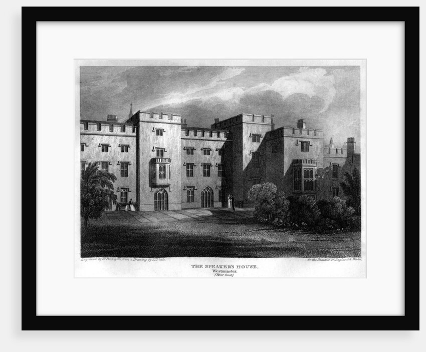 The Speaker's House, Westminster, London by William Radclyffe