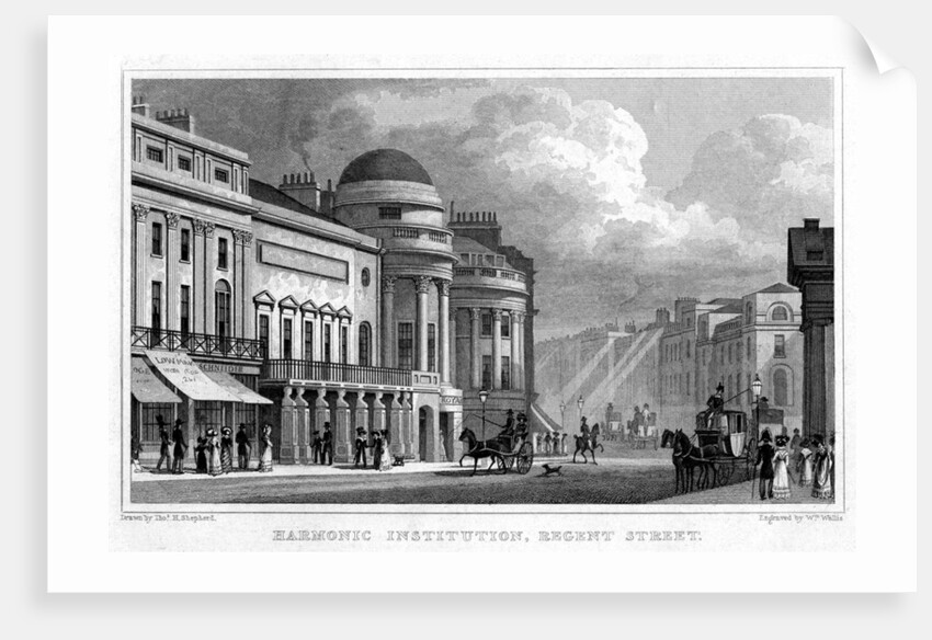 Harmonic Institution, Regent Street by W Wallis