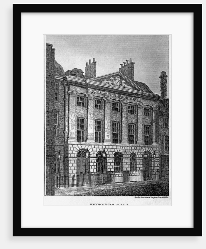 Skinners' Hall, City of London by W Angus