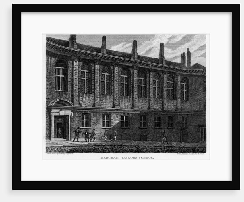 Merchant Taylors School, Suffolk Lane, City of London by Sheppard