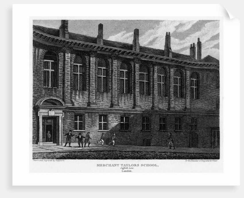 Merchant Taylors School, Suffolk Lane, City of London by Sheppard