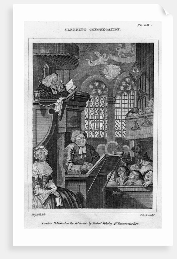Sleeping Congregation by Thomas Clerk