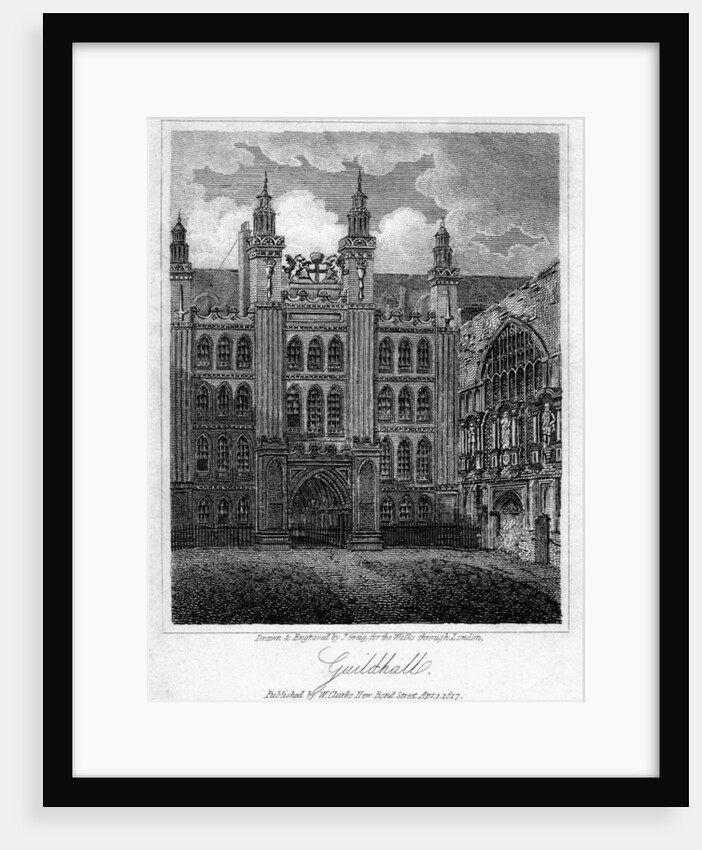 Guildhall, City of London by J Greig