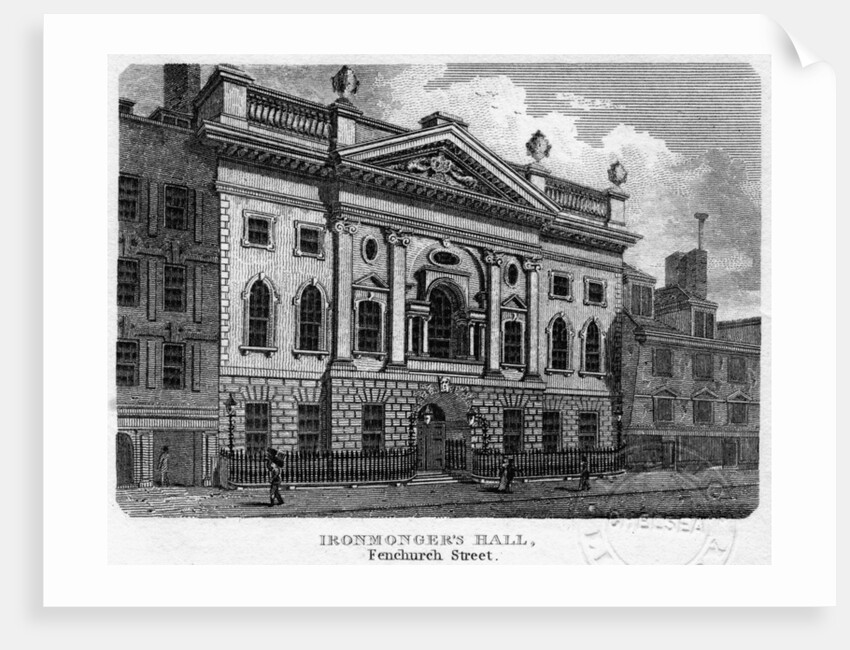 Ironmongers' Hall, Fenchurch Street, City of London by Sands