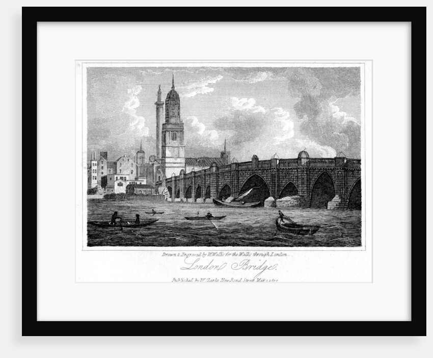 London Bridge, London by W Wallis
