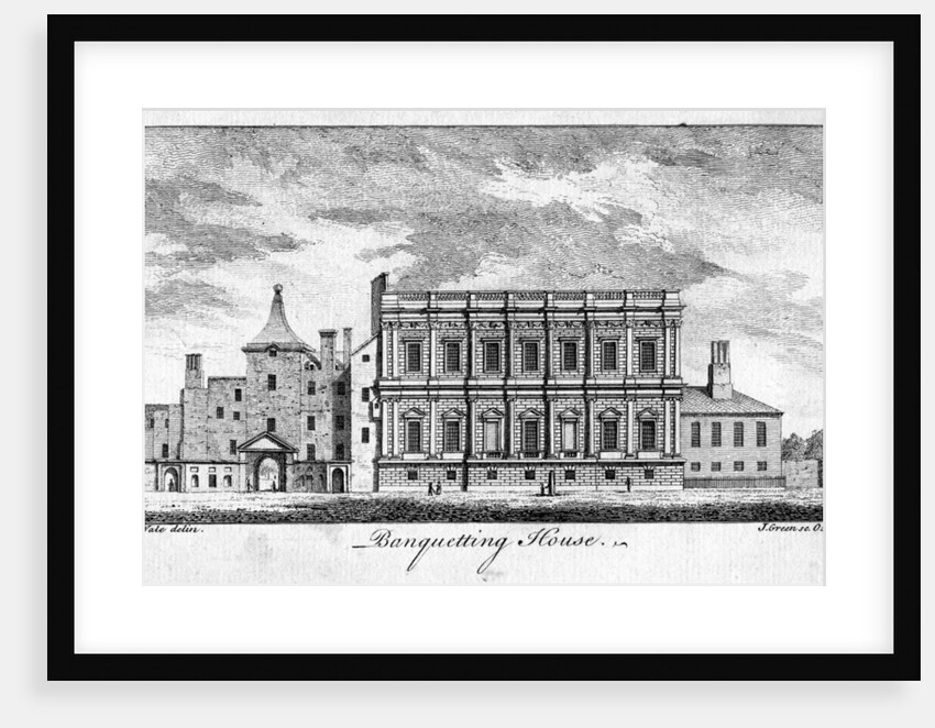 Banqueting House, Whitehall Palace, Westminster, London by J Green
