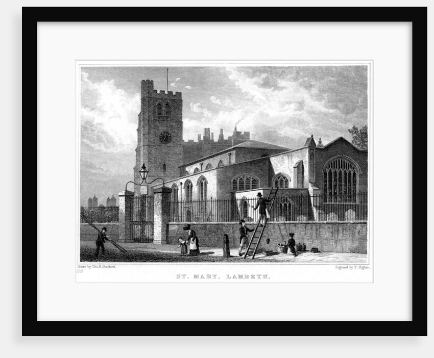 Church of St Mary, Lambeth, London by Thomas Higham