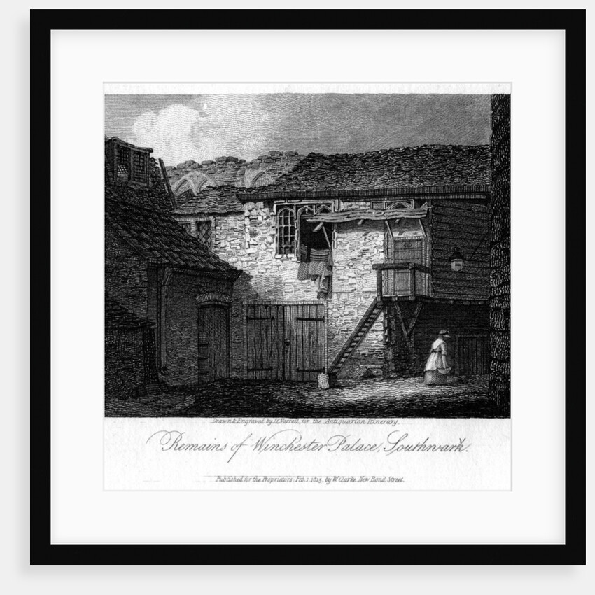 Remains of Winchester Palace, Southwark, London by JC Varrall