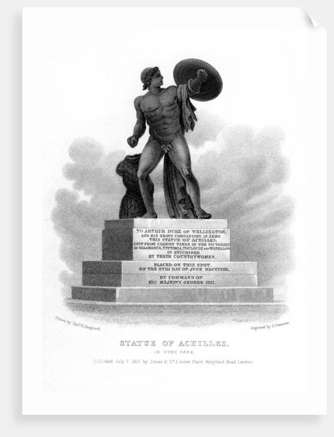 Statue of Achilles, Hyde Park, London by S Freeman