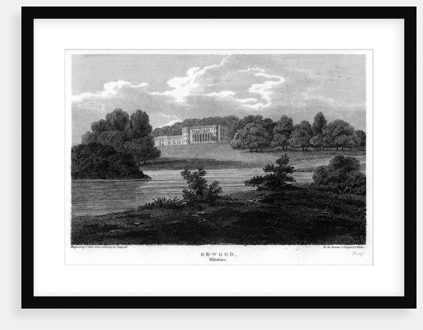 Bowood House, Wiltshire by J Storer