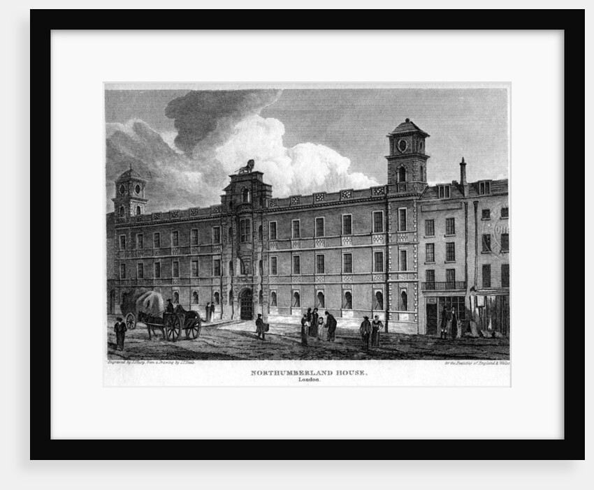 Northumberland House, Westminster, London by J Shury