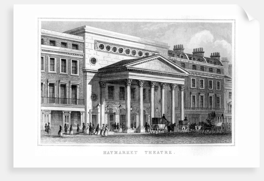 Haymarket Theatre, Westminster, London by Anonymous