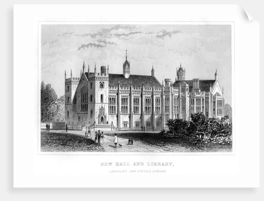 New Hall and Library, Lincoln's Inn Fields, London by Anonymous