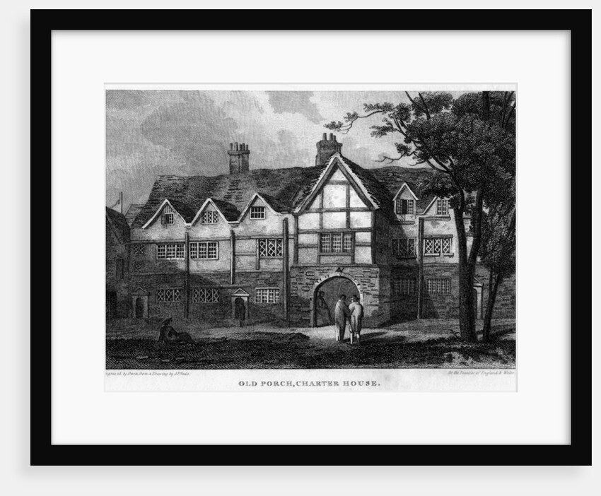 Old porch, Charterhouse, London by Owen