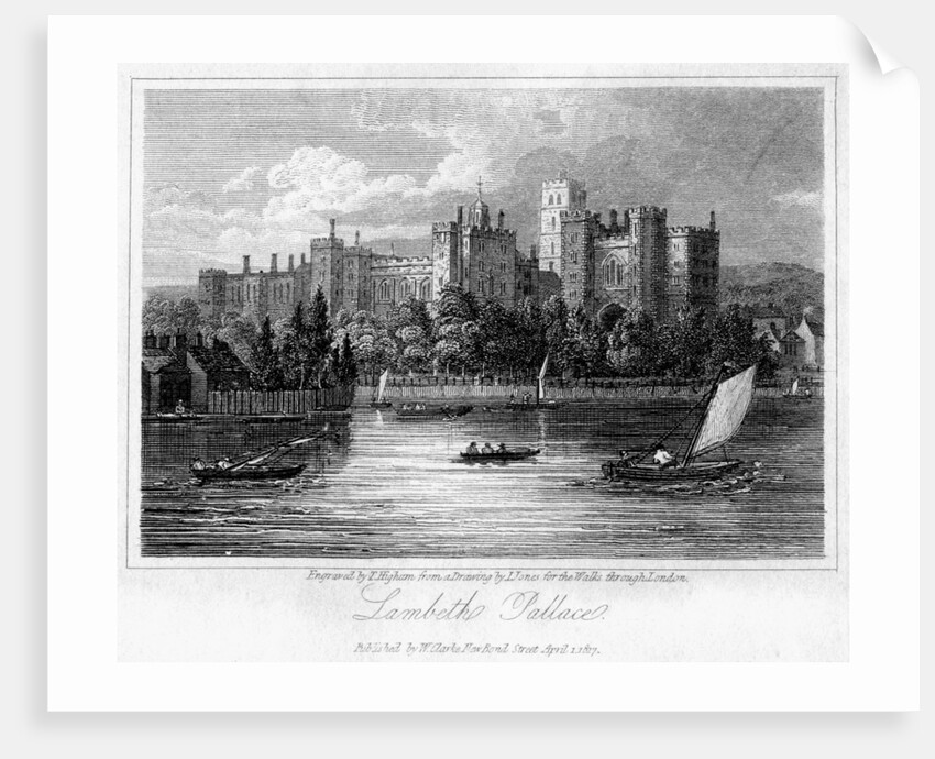 Lambeth Palace, London by Thomas Higham