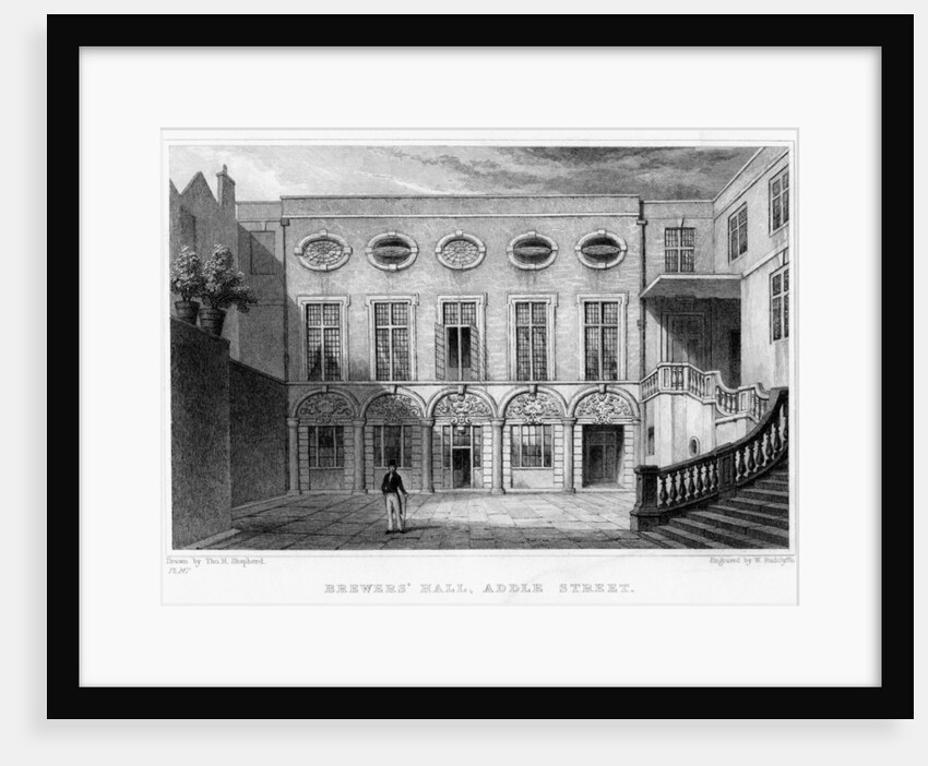 Brewers' Hall, Addle Street, City of London by William Radclyffe