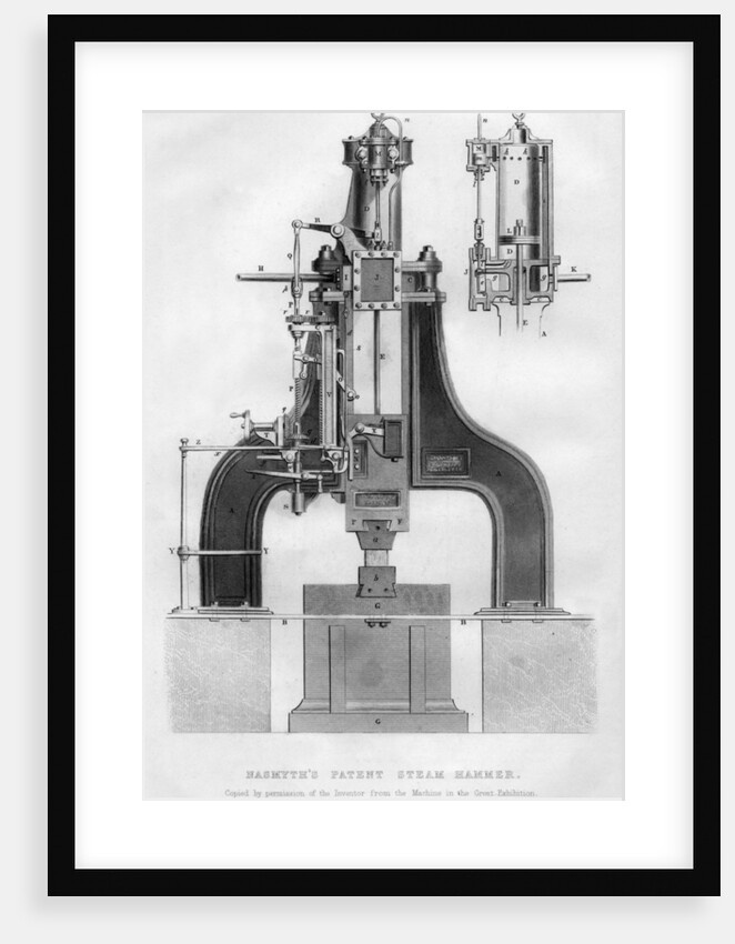 Nasmyth's patent steam hammer by Anonymous