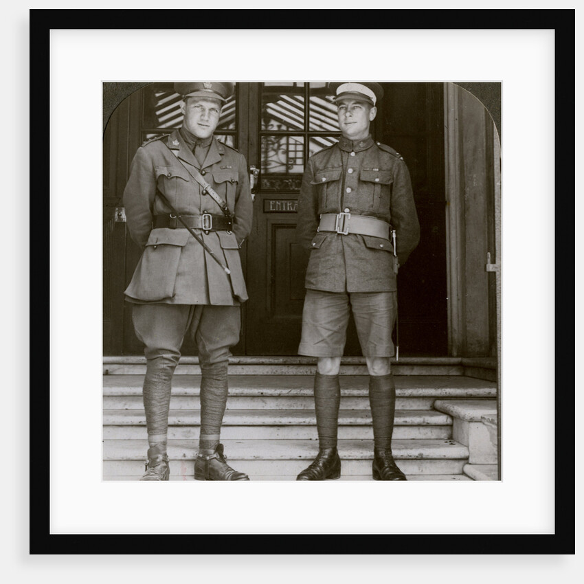 Captain MacDougall, DSO, and Cadet Mullin, two Canadian VCs, World War I by Realistic Travels Publishers
