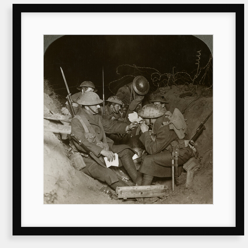 An evening in the reserve trenches at Beaumont Hamel, France, World War I by Realistic Travels Publishers
