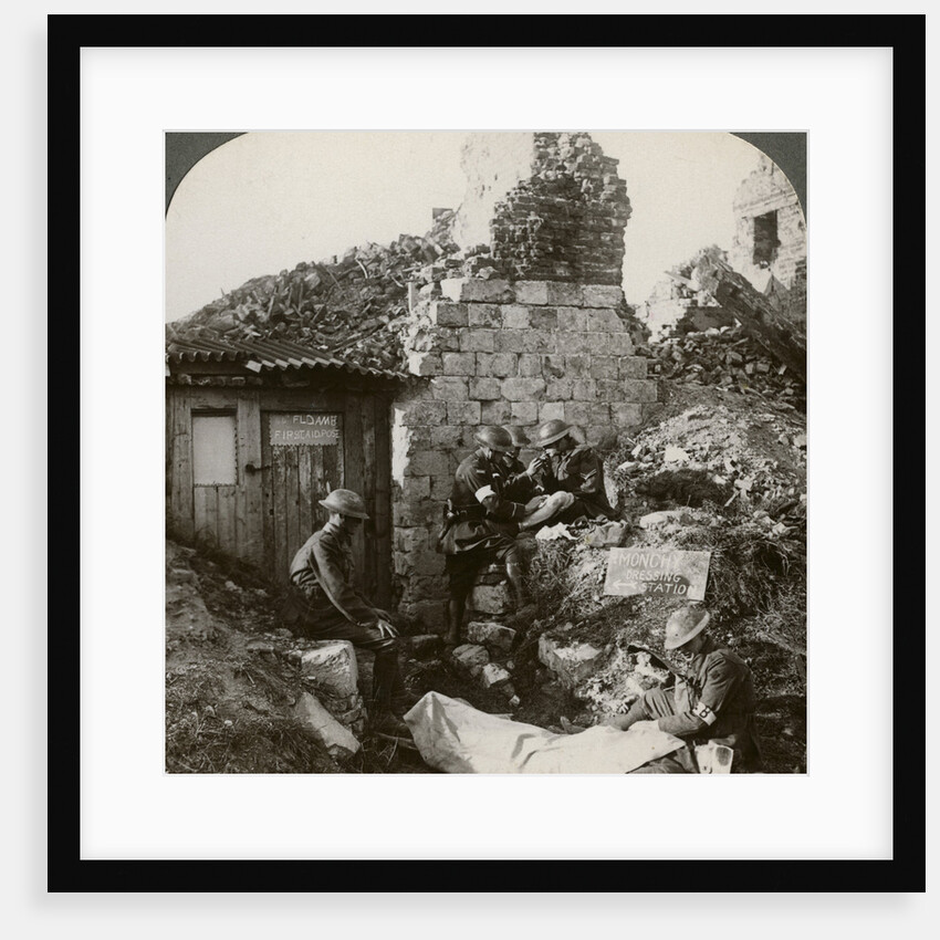 The Royal Army Medical Corps at Monchy dressing station, France, World War I by Realistic Travels Publishers