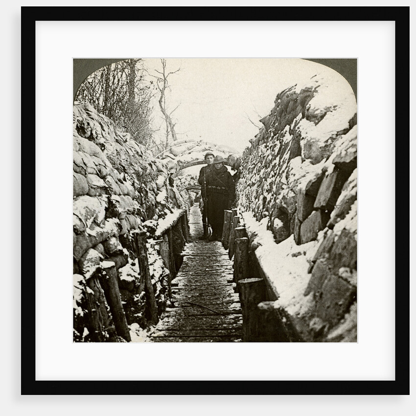 Winter in the Belgian trenches at Nieupoort by Realistic Travels Publishers