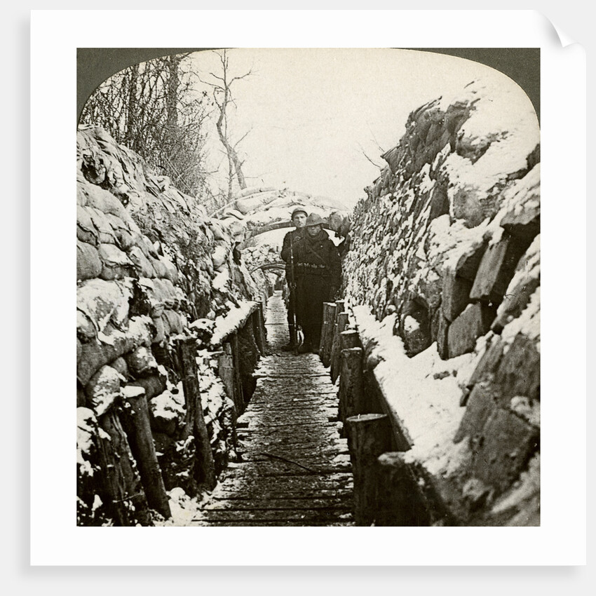 Winter in the Belgian trenches at Nieupoort by Realistic Travels Publishers
