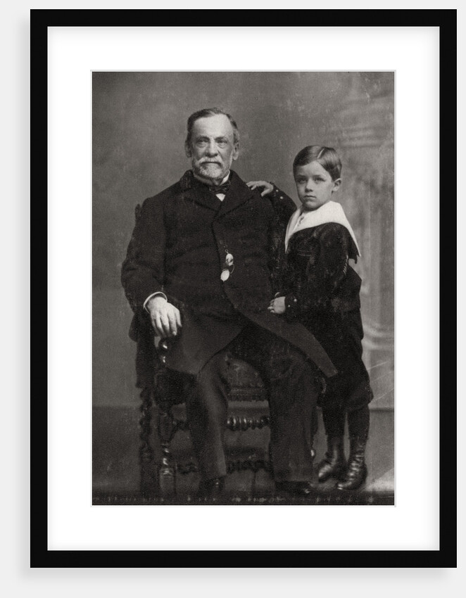 Louis Pasteur, French chemist and microbiologist by Anonymous