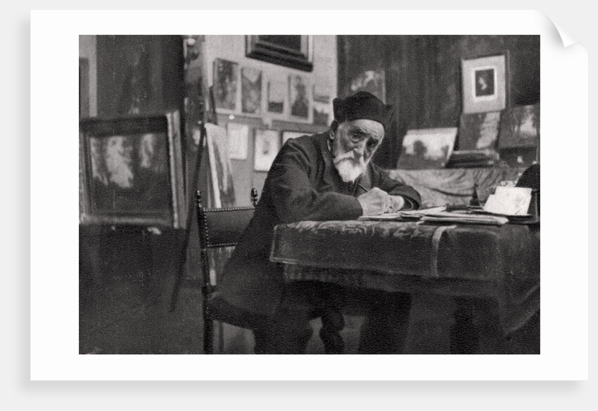 Henri-Joseph Harpignies, French artist by Anonymous