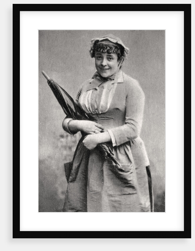 Anna Judic, French comic actress by Anonymous