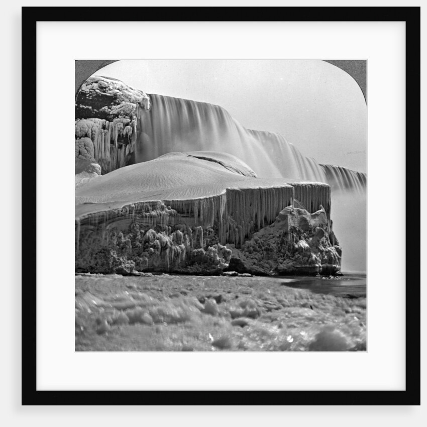 American Falls, Niagara Falls, in winter, New York, USA by Realistic Travels Publishers