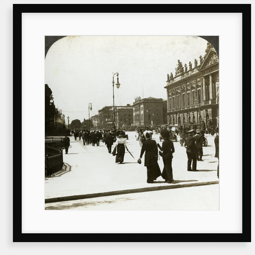 Unter den Linden, Berlin, Germany by Underwood & Underwood