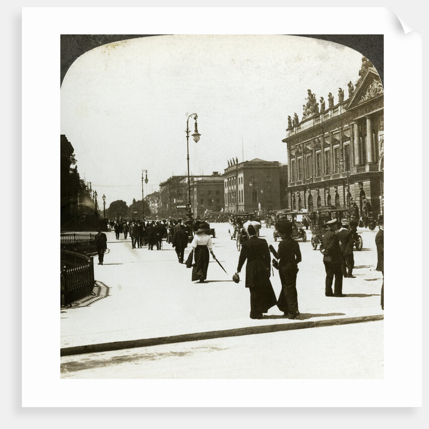 Unter den Linden, Berlin, Germany by Underwood & Underwood