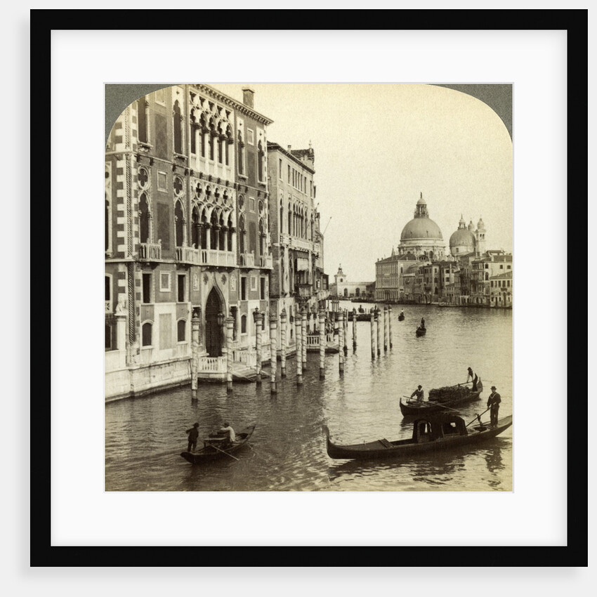 The Grand Canal, Venice, Italy by Underwood & Underwood