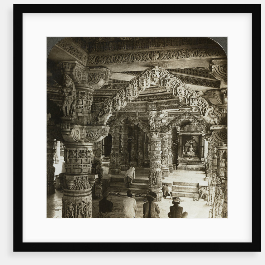 Temple of Vimal Vasahi, Mount Abu, Rajasthan, India by Underwood & Underwood