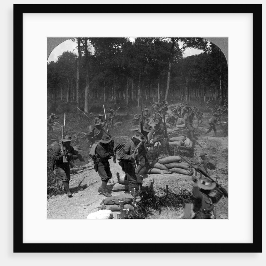 First World War battlefield scene by Realistic Travels Publishers