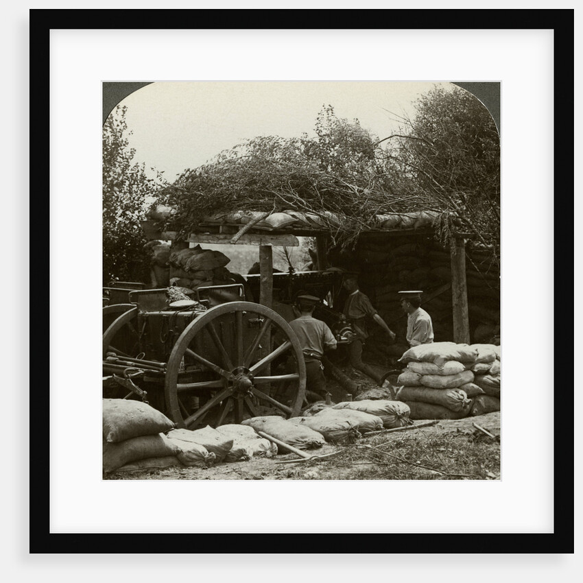 Artillery position, World War I by Realistic Travels Publishers