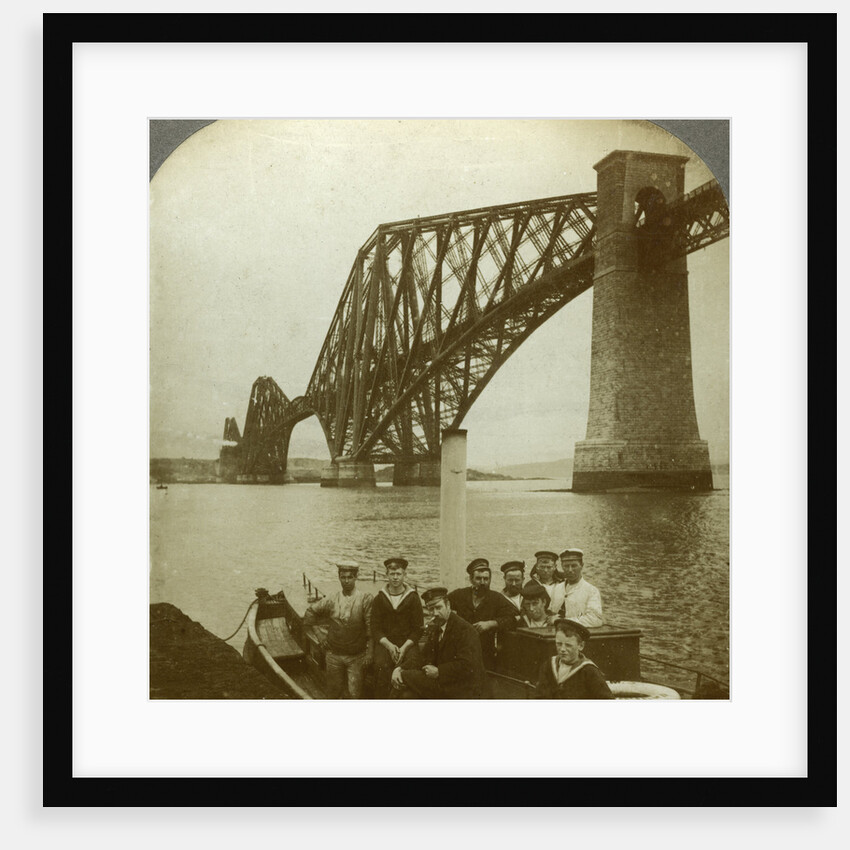 The Forth Bridge, Scotland by Excelsior Stereoscopic Tours