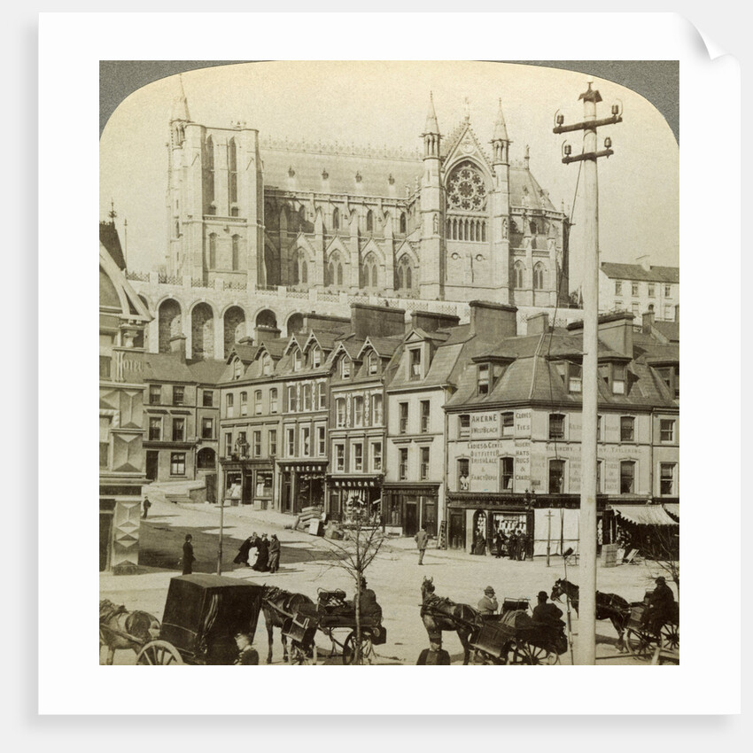 Cathedral and Main Street, Queenstown, Ireland by Underwood & Underwood