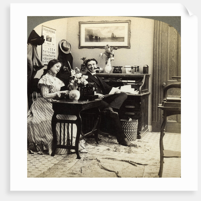Flirtation by Underwood & Underwood