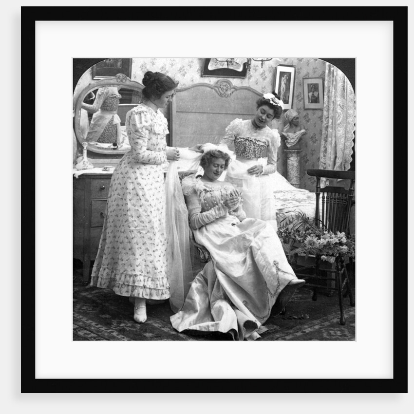 Placing the Bridal Veil by American Stereoscopic Company