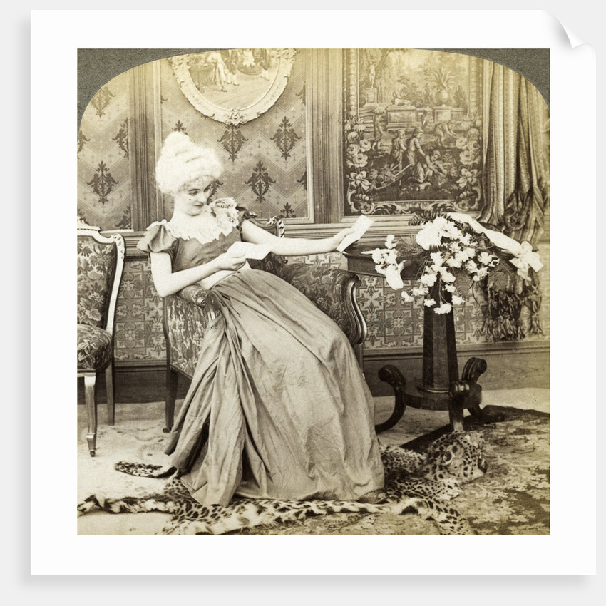 The Colonial Maiden's Dilemma, Two Proposals, Which Will be Accepted by Underwood & Underwood